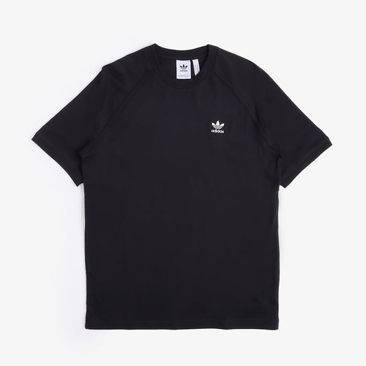 Adidas Originals Essentials+ RVS T-Shirt, Black White, Detail Shot 1