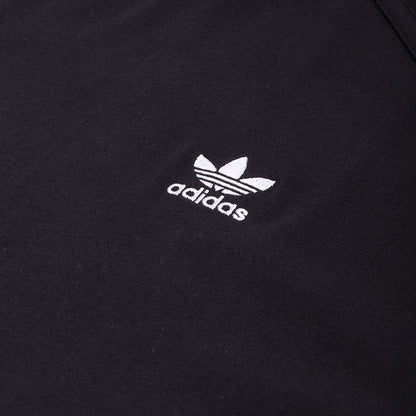 Adidas Originals Essentials+ RVS T-Shirt, Black White, Detail Shot 2