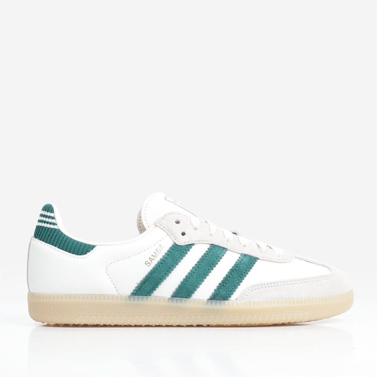 Adidas Originals Samba OG Shoes - Cloud White/Collegiate Green/Gum 3 Urban Industry Adidas Originals Samba OG Shoes - Cloud White/Collegiate Green/Gum 3 Urban Industry
