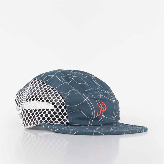 By Parra Trees in Wind Mesh Volley Hat, Deep Sea Green, Detail Shot 1