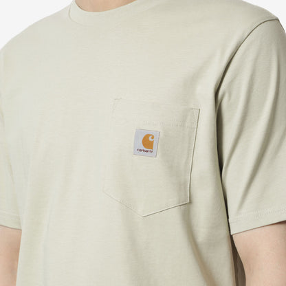 Carhartt WIP Pocket T-Shirt, Beryl, Detail Shot 2