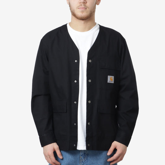 Carhartt WIP Elroy Shirt Jacket, Black, Detail Shot 1