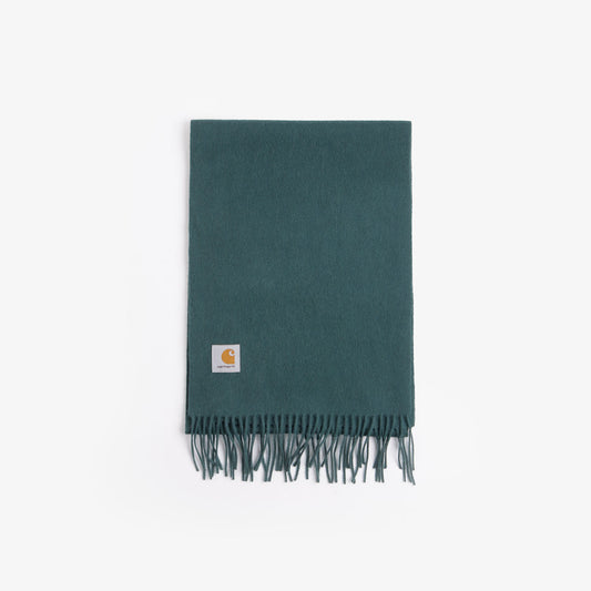 Carhartt WIP Clan Scarf, Discovery Green, Detail Shot 1