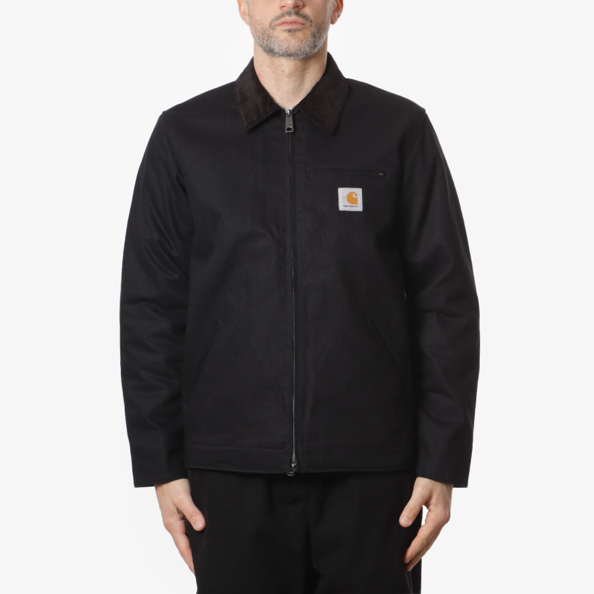 Carhartt WIP Detroit Jacket - Black/Black Rigid – Urban Industry