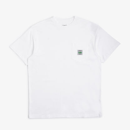Carhartt WIP Field Pocket T-Shirt, White, Detail Shot 4