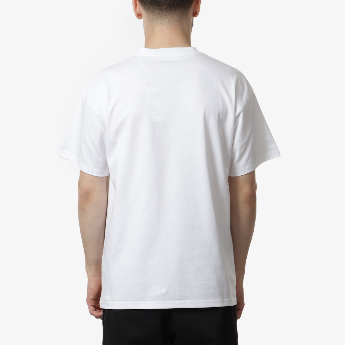 Carhartt WIP Icons T-Shirt, White Black, Detail Shot 3