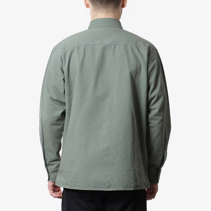 Carhartt WIP Reno Shirt Jacket, Park (Garment Dyed), Detail Shot 3