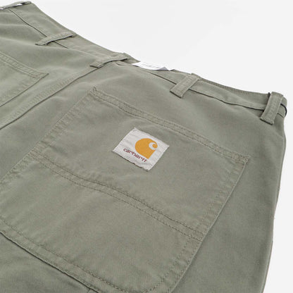 Carhartt WIP Single Knee Shorts, Park (Garment Dyed), Detail Shot 4