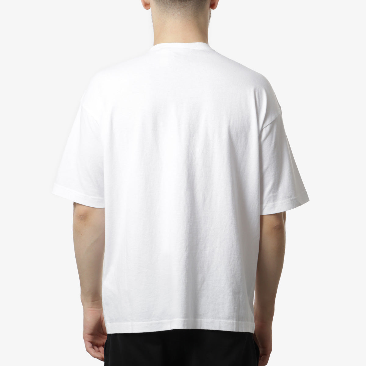 Champion Reverse Weave Archive T-Shirt, White, Detail Shot 4