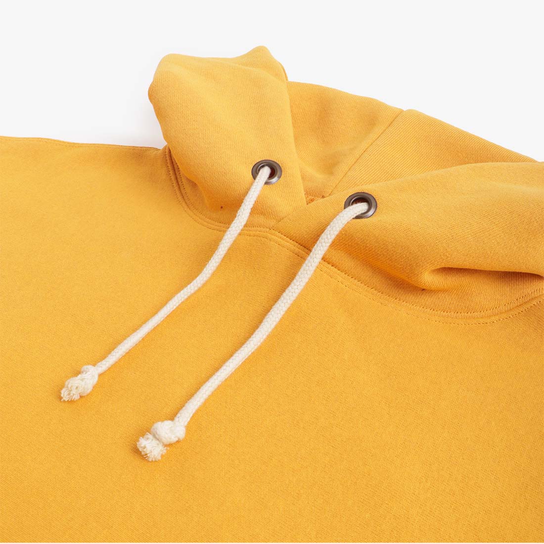 Champion Reverse Weave Small C Pullover Hoodie, Gold, Detail Shot 2