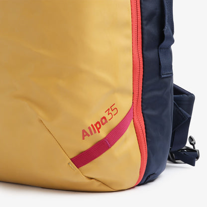 Cotopaxi Allpa 35L Travel Pack, Amber, Detail Shot 5
