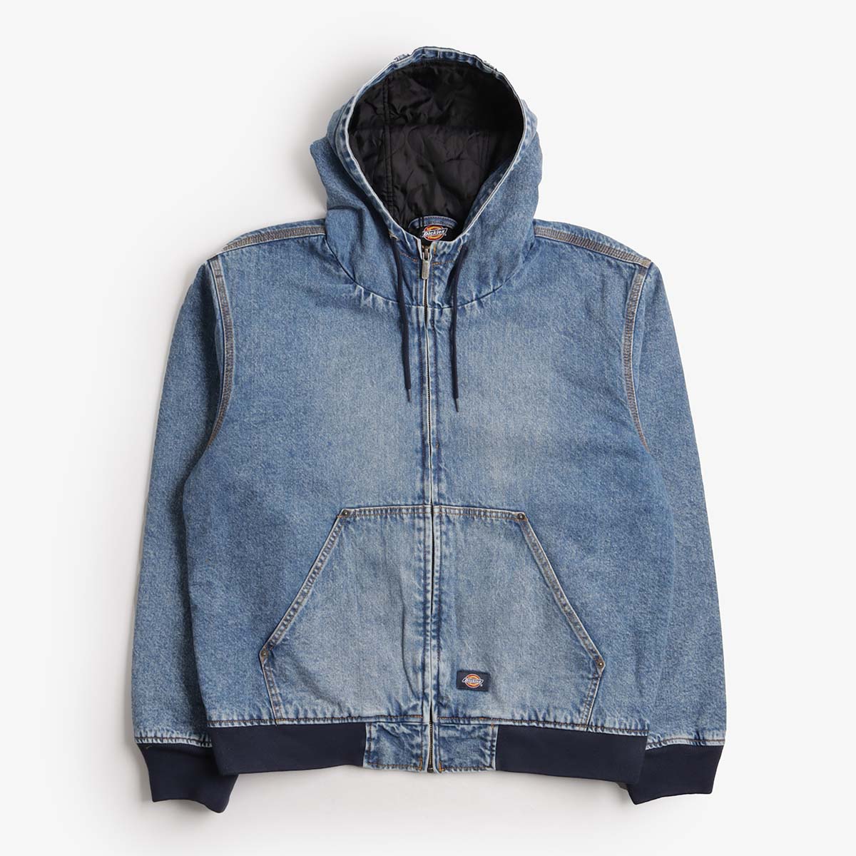 Dickies Hooded Denim Jacket Rinsed Fade – Urban Industry