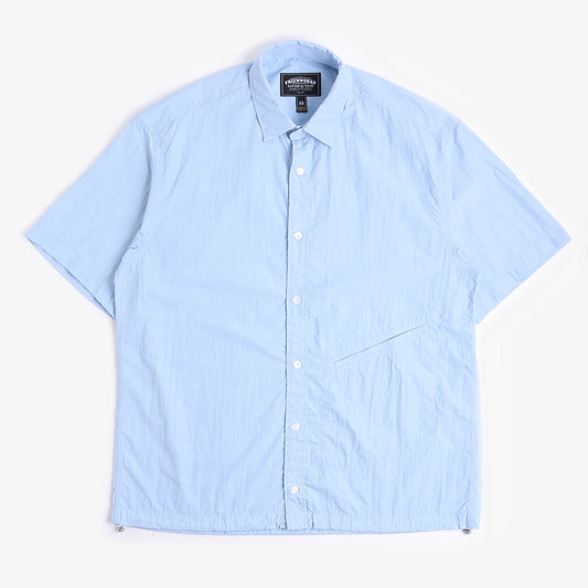 FrizmWORKS Nyco String Half Shirt, Sky Blue, Detail Shot 1
