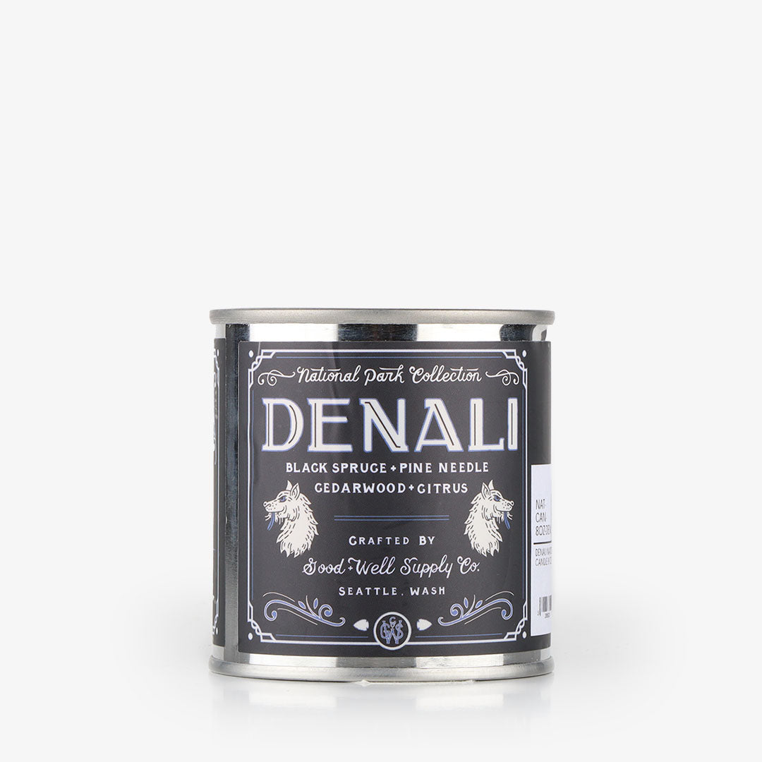 Good & Well Denali National Park Candle, Denali, Detail Shot 2