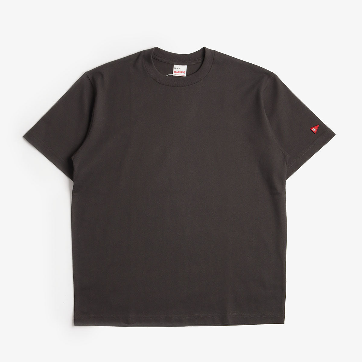 Healthknit Open-End Dry Jersey Crewneck T-Shirt Faded Black