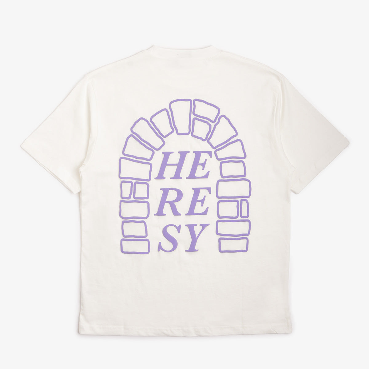 Heresy Arch T-Shirt, Ecru, Detail Shot 7