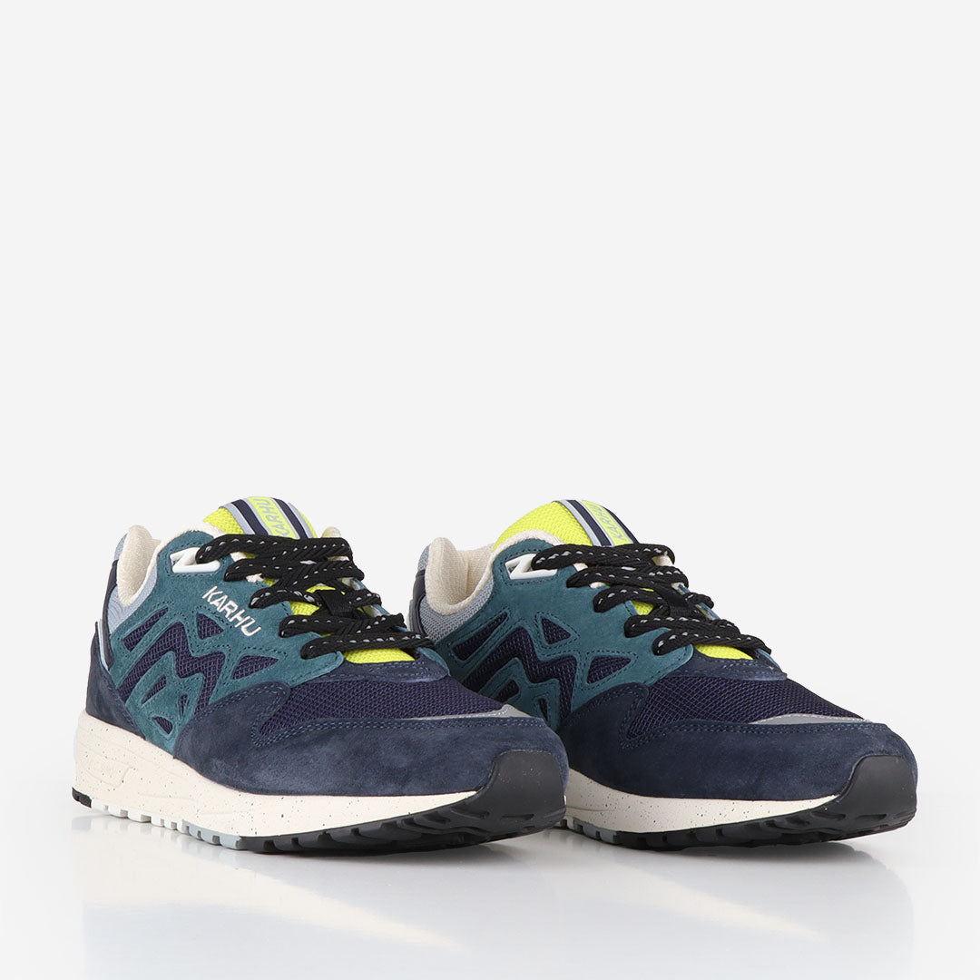 Karhu Legacy 96 'Summer Pack' Shoes, India Ink Stormy Weather, Detail Shot 2