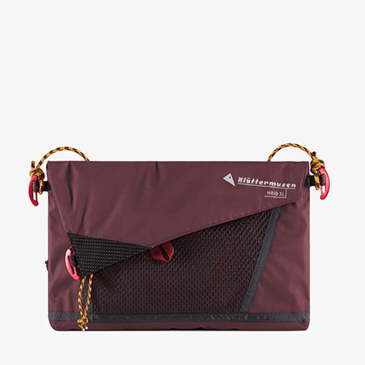 Klattermusen Hrid WP 3L Accessory Bag, Amaranth Red, Detail Shot 1