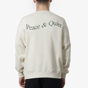 Museum of Peace and Quiet Wordmark Crewneck Sweatshirt