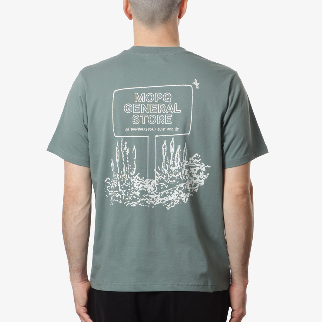 Museum of Peace and Quiet General Store T-Shirt, Fern, Detail Shot 1
