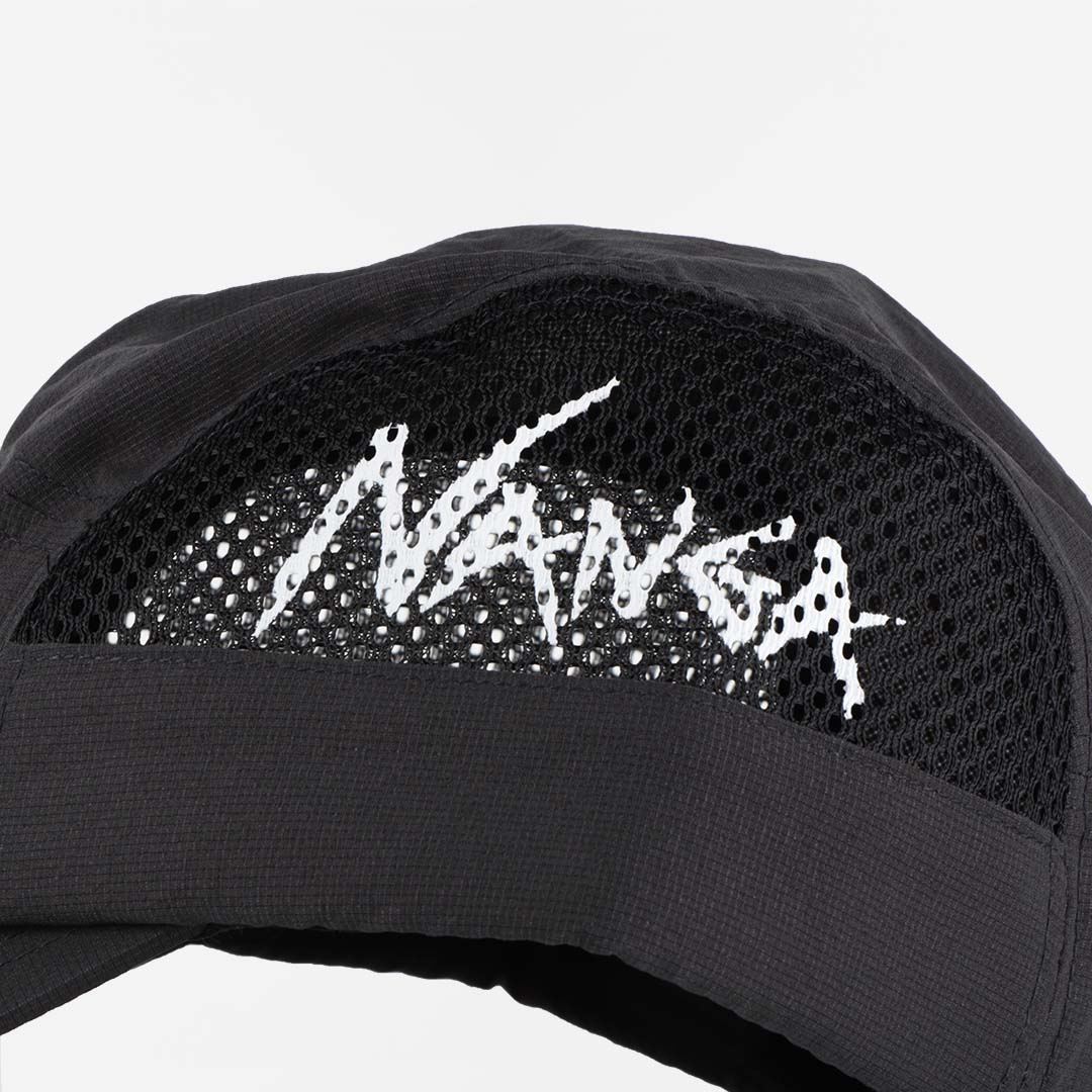 Nanga Dot Air Mesh Jet Cap, Black, Detail Shot 3