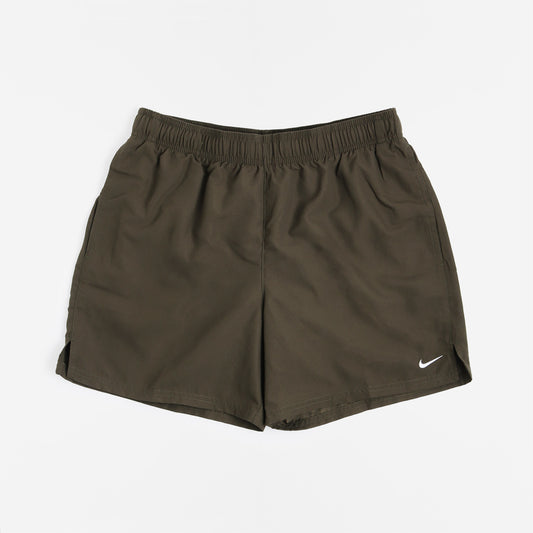 Nike Swim Core Solid 5" Shorts, Cargo Khaki, Detail Shot 1