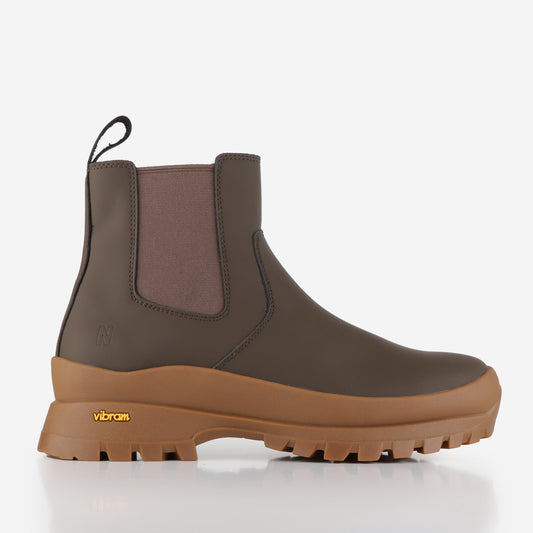 Norse Projects Chelsea Boot, Taupe, Detail Shot 1