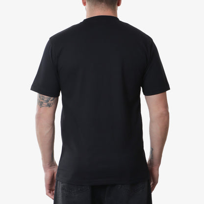 Norse Projects Johannes Logo T-Shirt, Black, Detail Shot 3