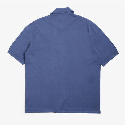 Norse Projects Rollo Cotton Lined Shirt, Calcite Blue, Detail Shot 6