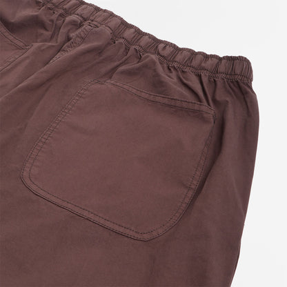 OBEY Easy Pigment Trail Shorts, Pigment Java Brown, Detail Shot 5