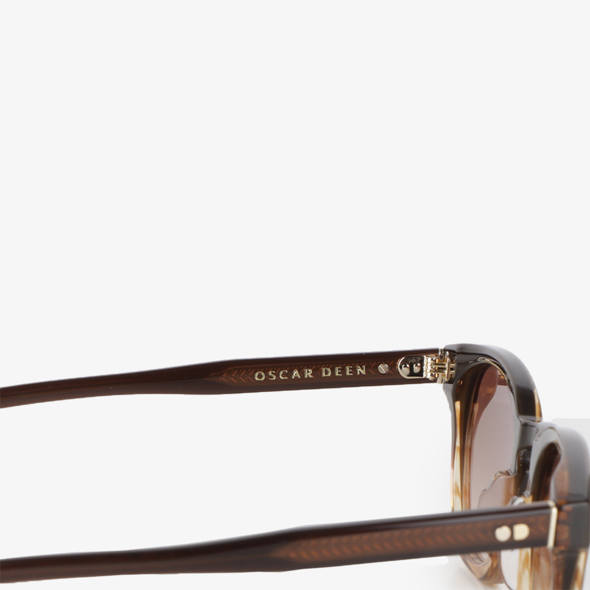 Oscar Deen Morris Sunglasses, Mocha/Chocolate, Detail Shot 5