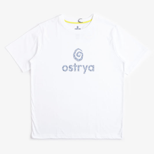 Ostrya Emblem Equi-Tee T-Shirt, White, Detail Shot 1