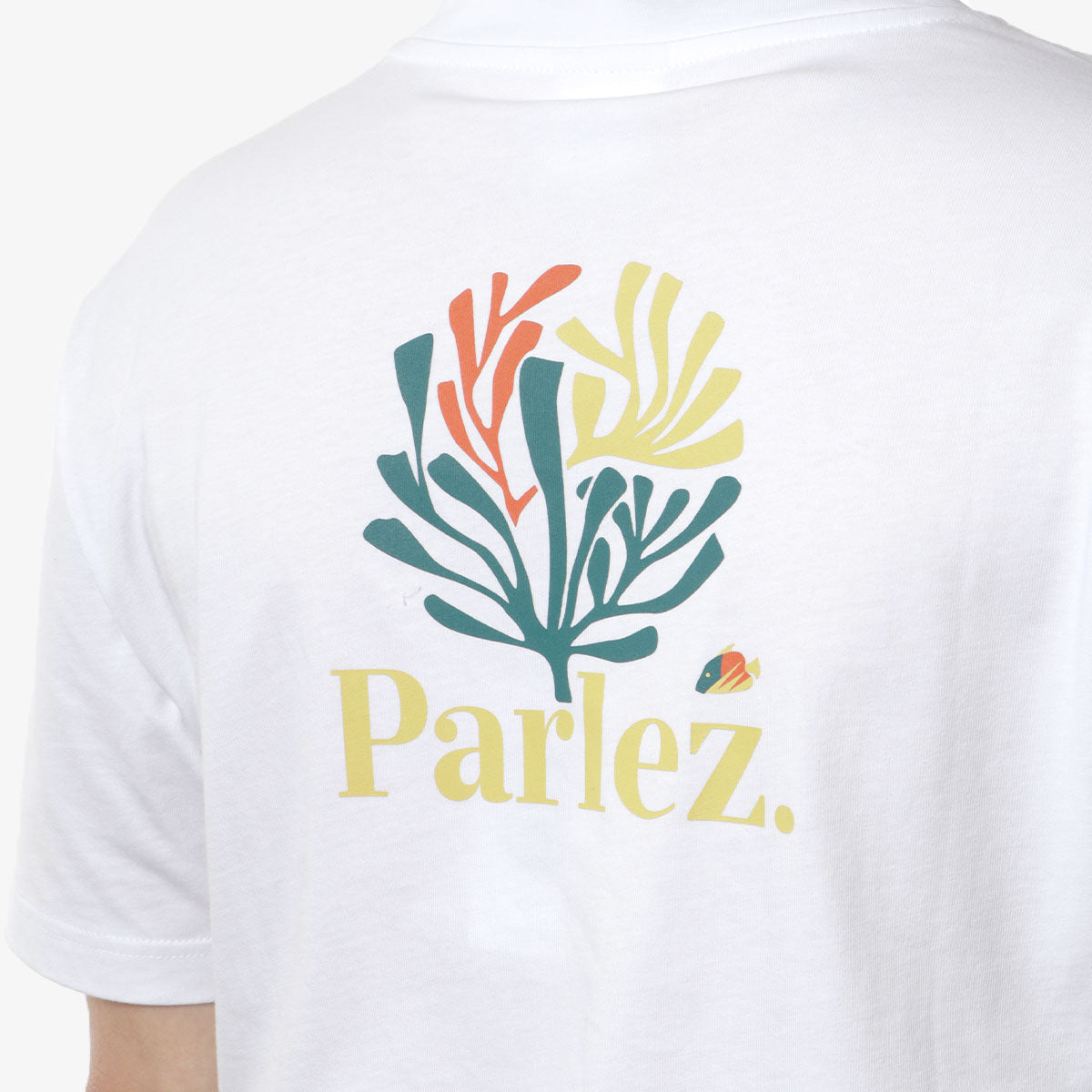Parlez Revive T-Shirt, White, Detail Shot 5