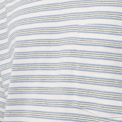 Patagonia Cotton In Conversion Midweight Pocket T-Shirt, Hidden Stripe: Natural, Detail Shot 3