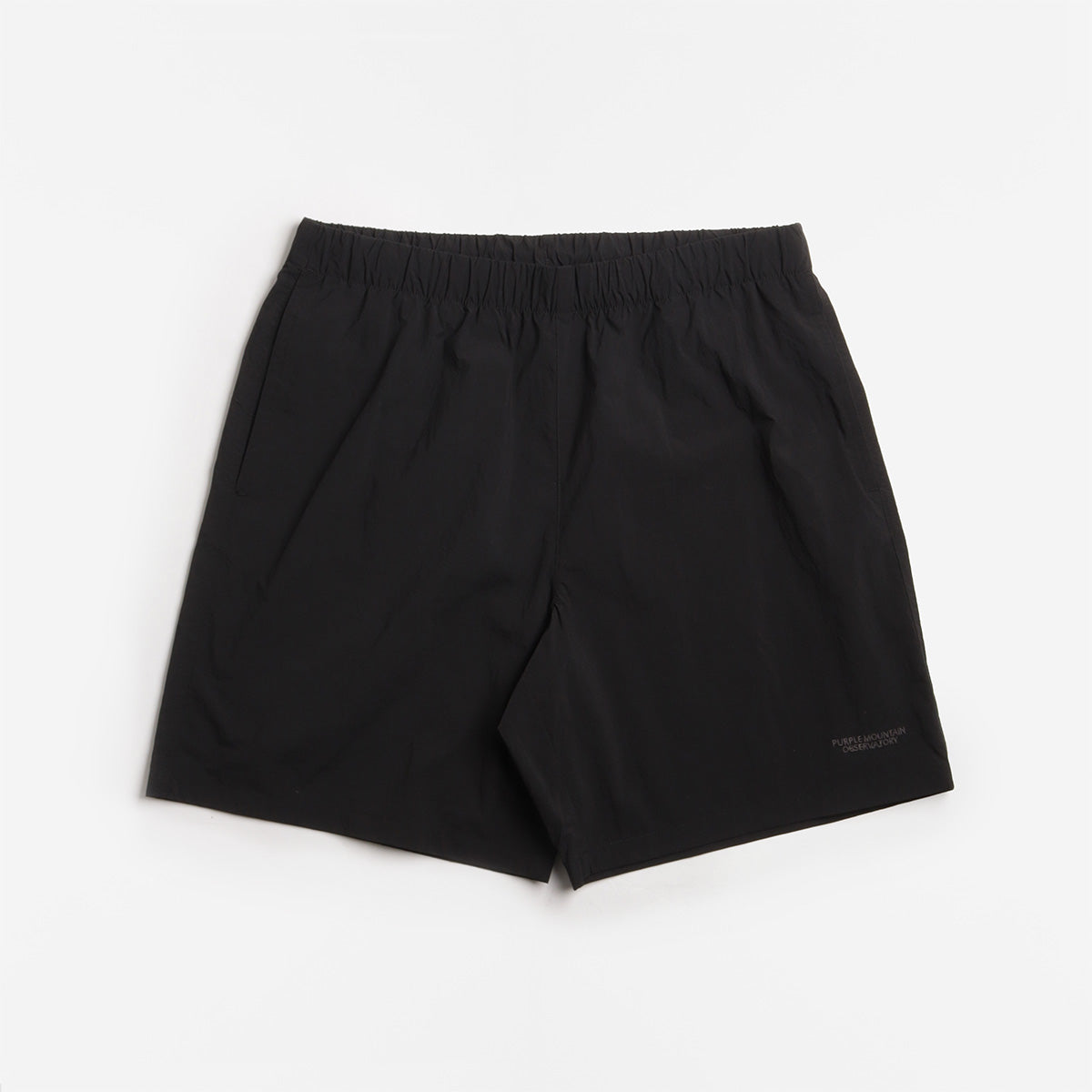 Purple Mountain Observatory Track Shorts - Black – Urban Industry