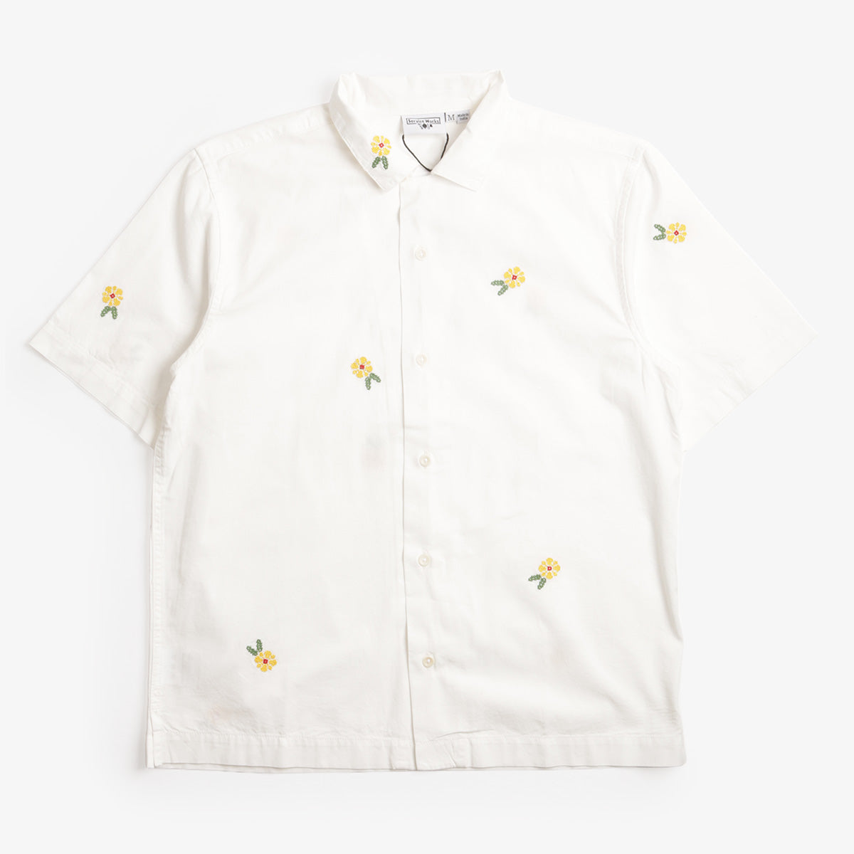 Service Works Cross Stitch Shirt - White – Urban Industry