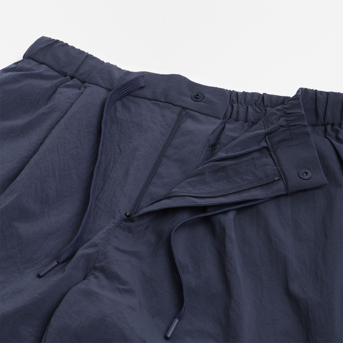 Snow Peak Breathable Quick Dry Shorts, Navy, Detail Shot 2