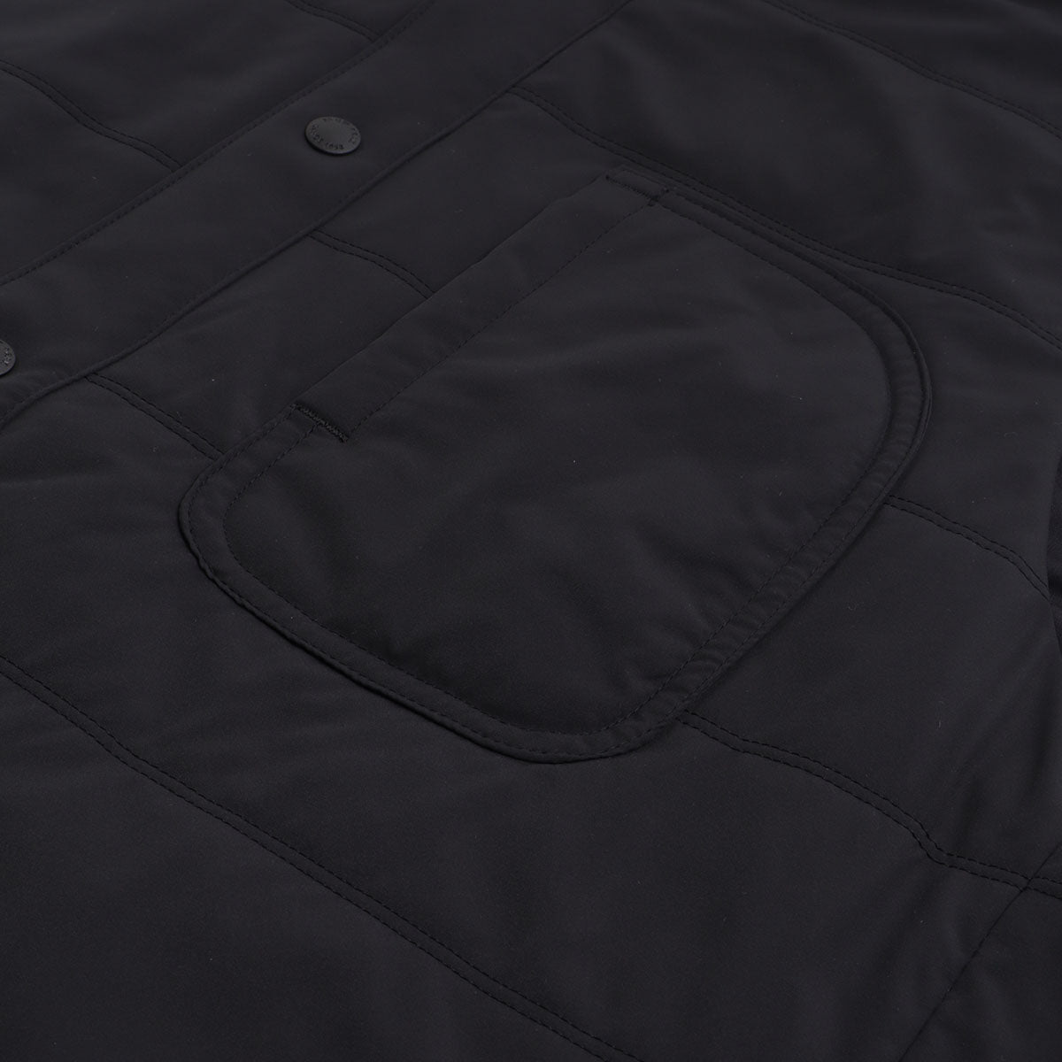 Snow Peak Flexible Insulated Vest, Black, Detail Shot 4