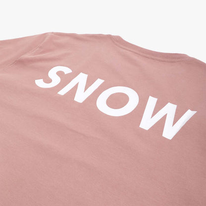 Snow Peak Refective Printed T-Shirt, Pink, Detail Shot 4