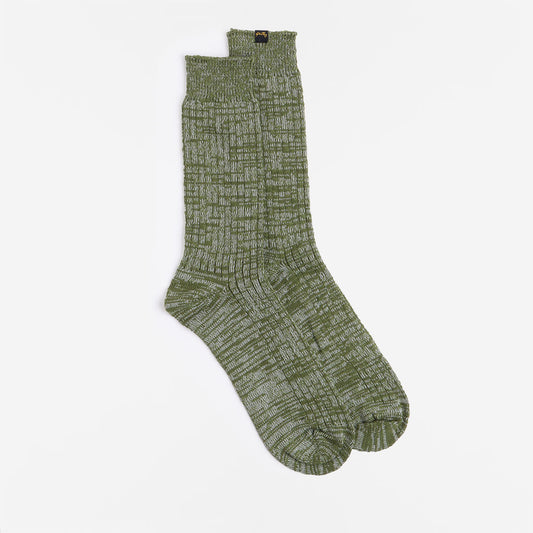 Stan Ray Field Socks, Natural Olive, Detail Shot 1