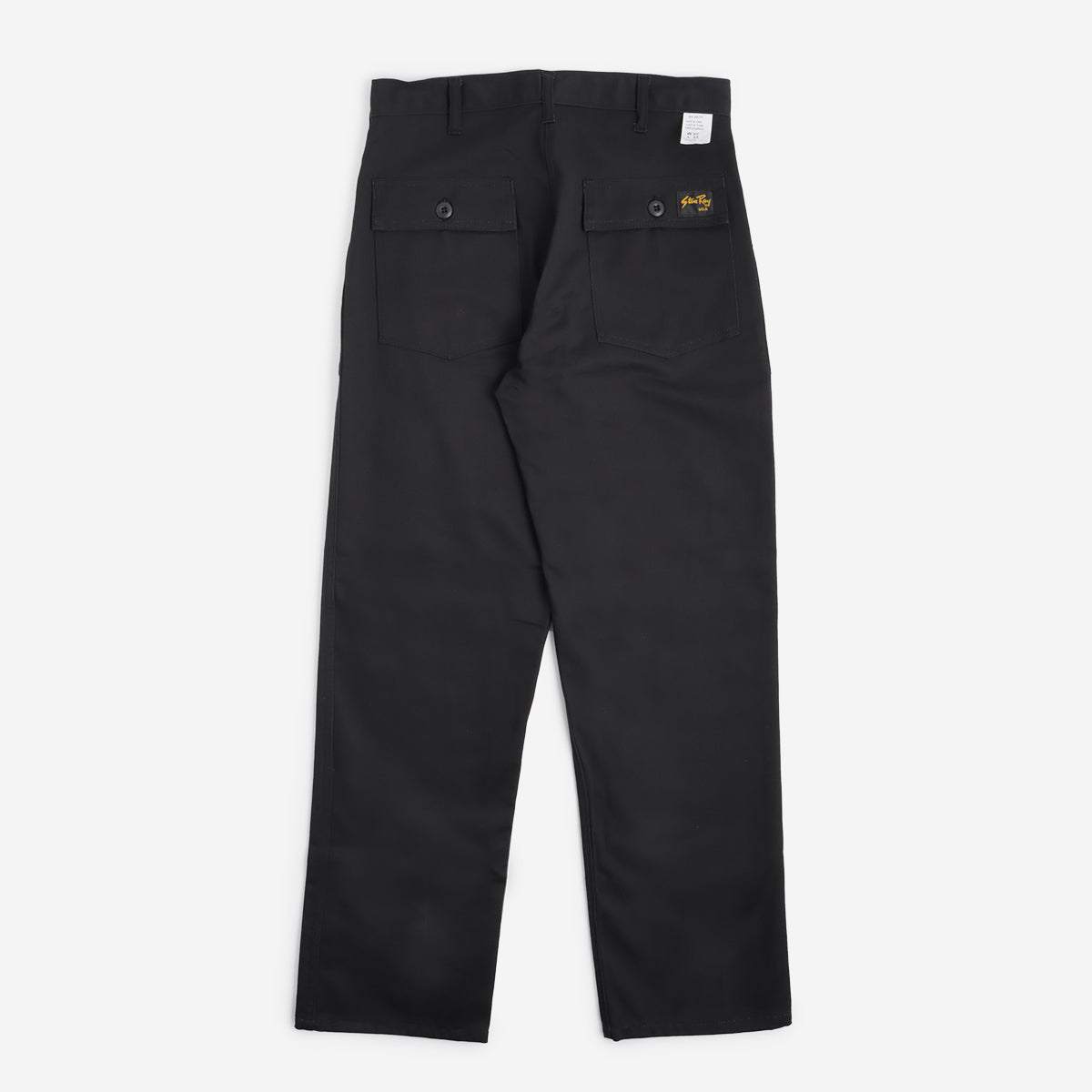 Stan Ray OG Loose Fit Fatigue Pant - 1100 Series, Black Twill, Detail Shot 8