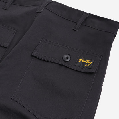 Stan Ray OG Loose Fit Fatigue Pant - 1100 Series, Black Twill, Detail Shot 9