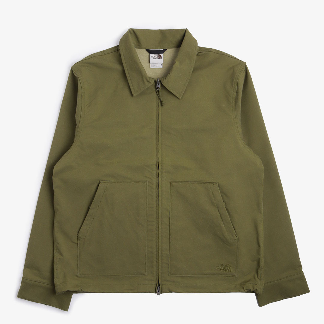 The North Face M66 Tek Twill Top, Forest Olive, Detail Shot 4