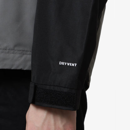 The North Face Transverse 2L Dryvent Jacket, Smoked Pearl Black, Detail Shot 4