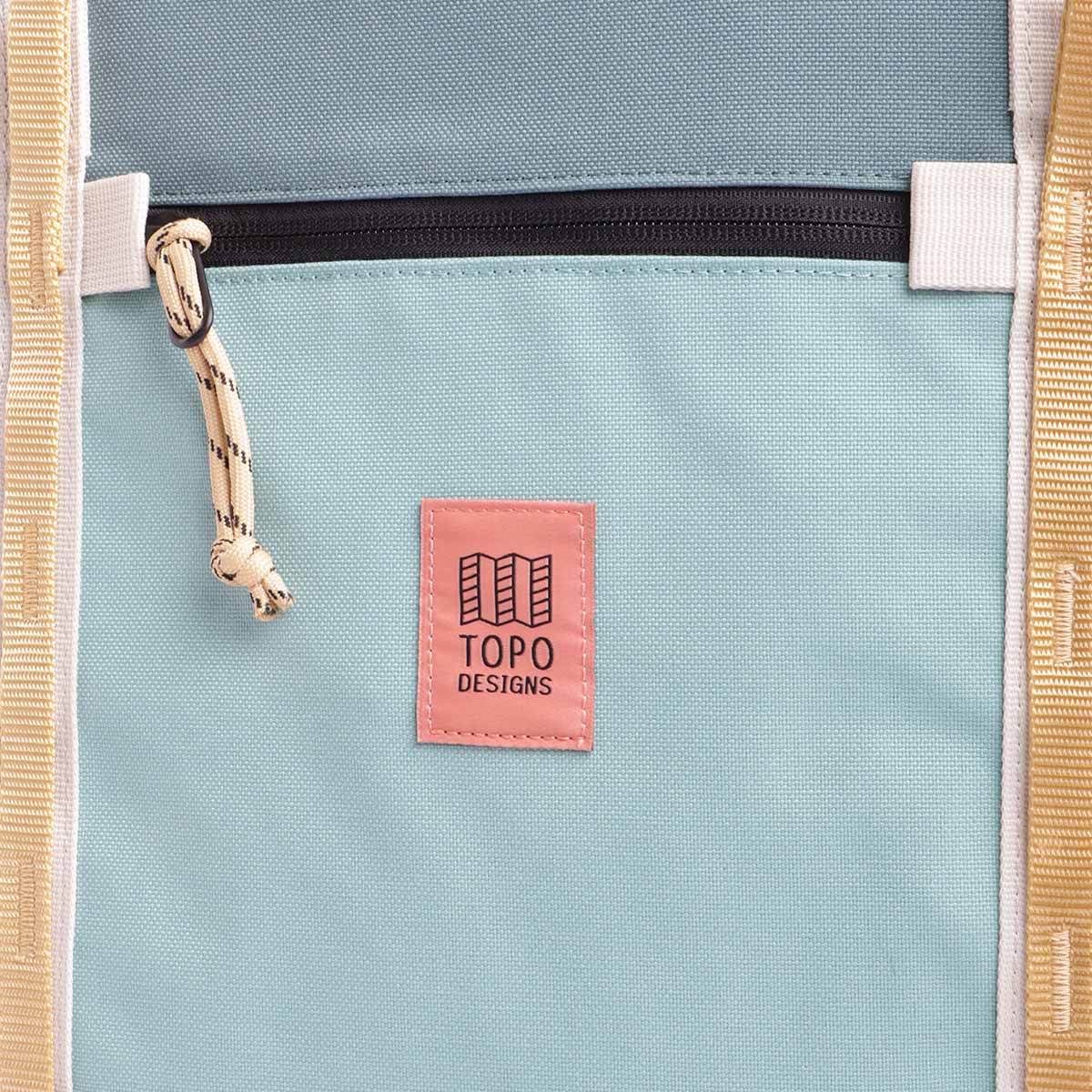 Topo Designs Mountain Gear Bag, Geode Green/Sea Pine, Detail Shot 2