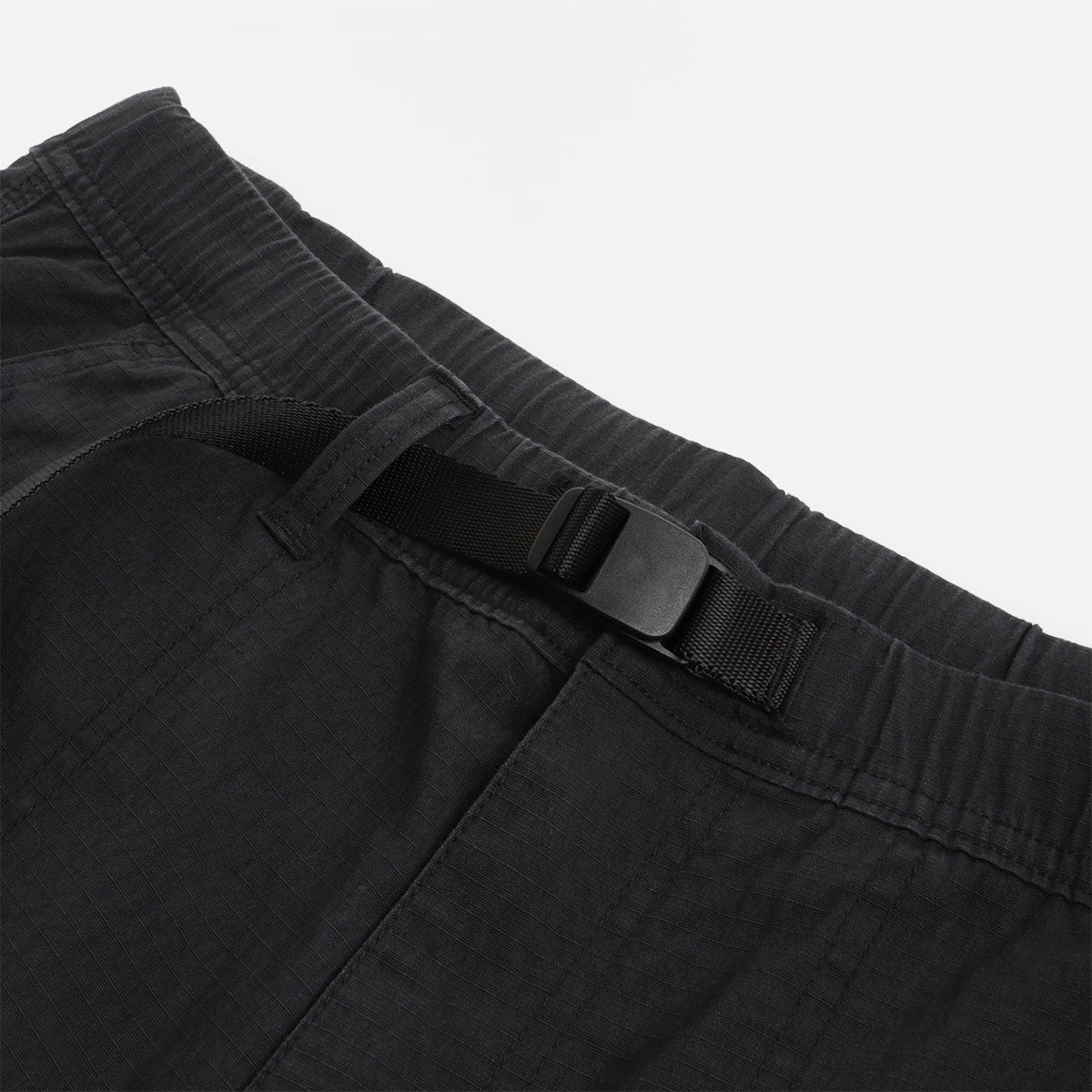 Topo Designs Mountain Ripstop Shorts, Black, Detail Shot 2