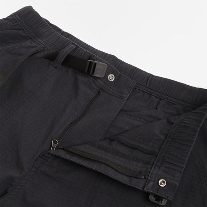 Topo Designs Mountain Ripstop Shorts, Black, Detail Shot 4