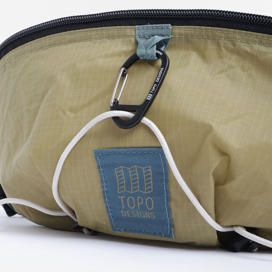 Topo Designs TopLite Hip Pack, Moss, Detail Shot 2