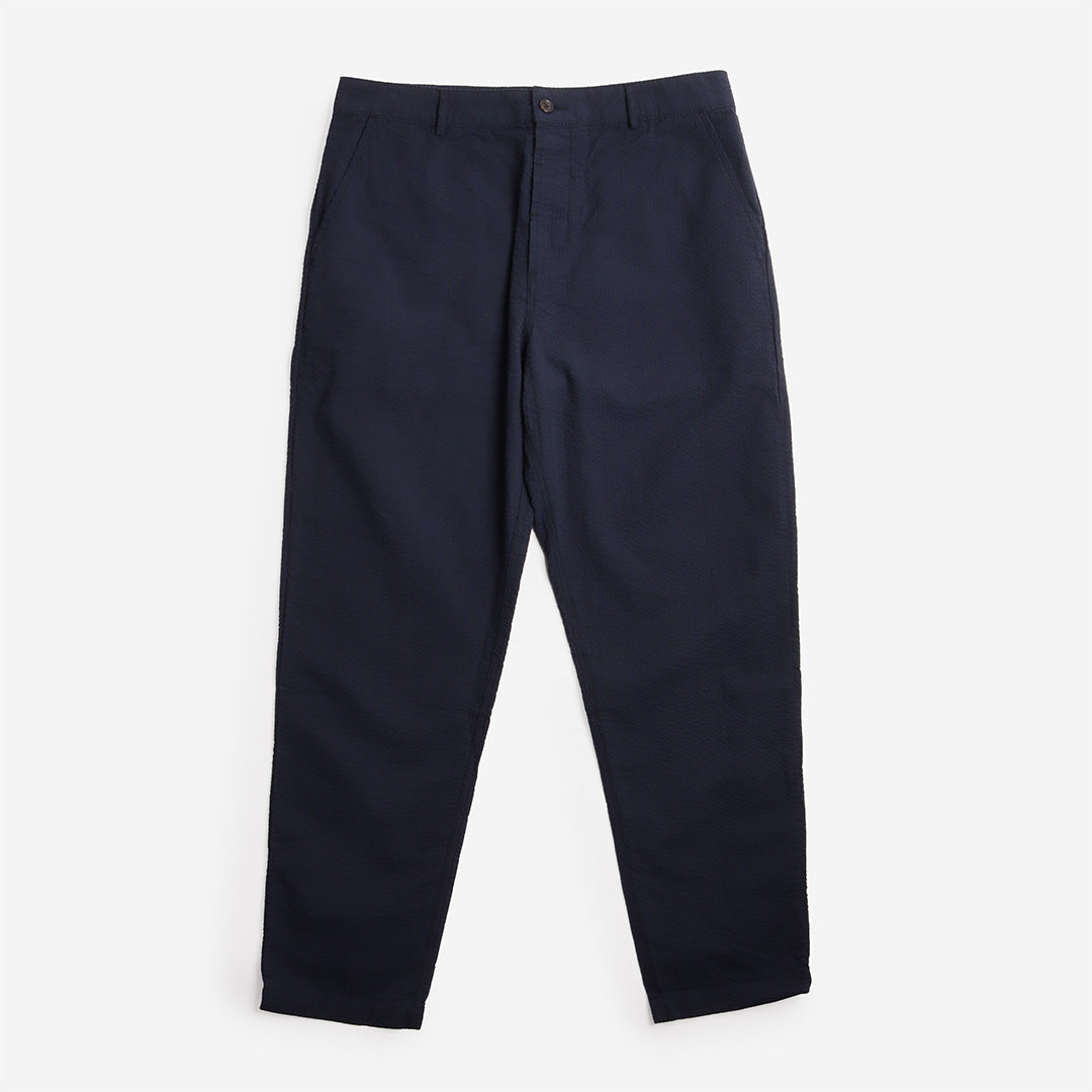 Universal Works Military Chino - Navy Derby Stripe – Urban Industry
