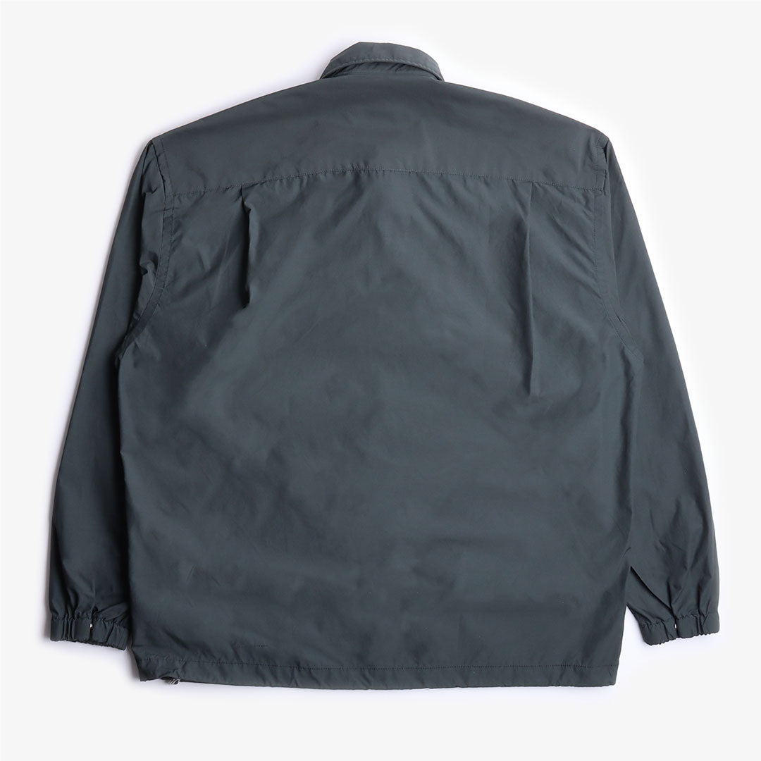 FrizmWORKS Nylon String Shirt Jacket, Teal, Detail Shot 2